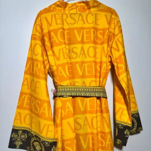 Replica Versace Bathrobes Long Sleeved For Women #1454452 $98.00 USD for Wholesale