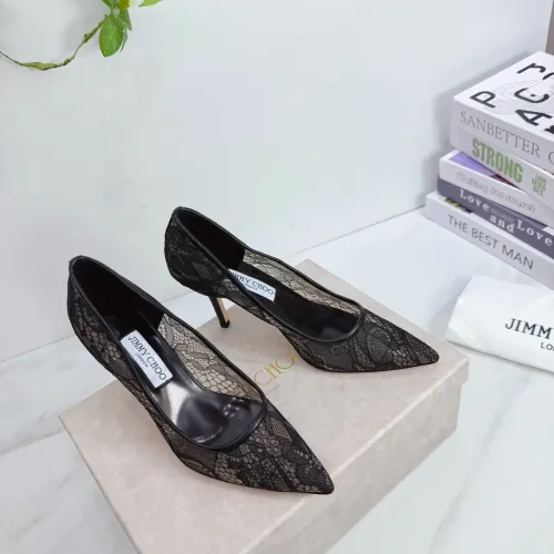 Wholesale Jimmy Choo High-Heeled Shoes For Women #1454455 $108.00 USD, Wholesale Quality Replica Jimmy Choo High-Heeled Shoes