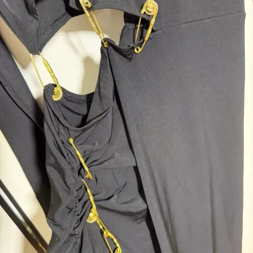 Replica Versace Dresses Long Sleeved For Women #1454456 $98.00 USD for Wholesale