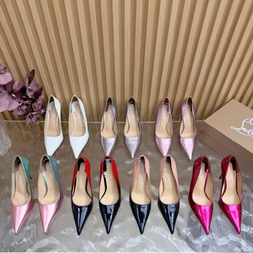 Replica Christian Louboutin High-heeled shoes For Women #1454459 $115.00 USD for Wholesale
