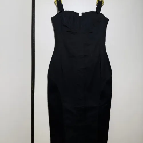Wholesale Versace Dresses Sleeveless For Women #1454460 $102.00 USD, Wholesale Quality Replica Versace Dresses