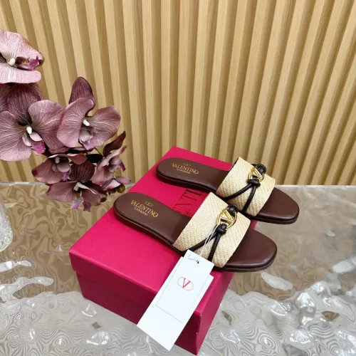 Wholesale Valentino Slippers For Women #1454480 $105.00 USD, Wholesale Quality Replica Valentino Slippers