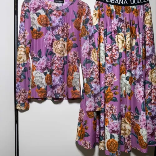 Wholesale Dolce &amp; Gabbana D&amp;G Tracksuits Long Sleeved For Women #1454493 $96.00 USD, Wholesale Quality Replica Dolce &amp; Gabbana D&amp;G Tracksuits