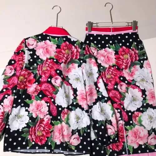 Replica Dolce & Gabbana D&G Tracksuits Long Sleeved For Women #1454498 $100.00 USD for Wholesale