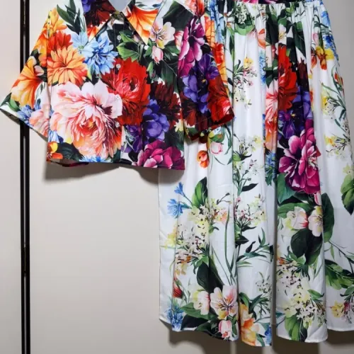 Wholesale Dolce &amp; Gabbana D&amp;G Tracksuits Short Sleeved For Women #1454500 $108.00 USD, Wholesale Quality Replica Dolce &amp; Gabbana D&amp;G Tracksuits