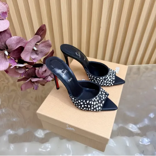 Replica Christian Louboutin CL Slippers For Women #1454505 $108.00 USD for Wholesale