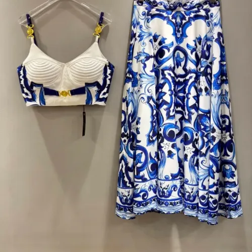 Wholesale Versace Tracksuits Sleeveless For Women #1454518 $105.00 USD, Wholesale Quality Replica Versace Tracksuits