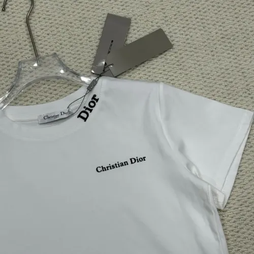 Replica Christian Dior T-Shirts Short Sleeved For Women #1454519 $52.00 USD for Wholesale