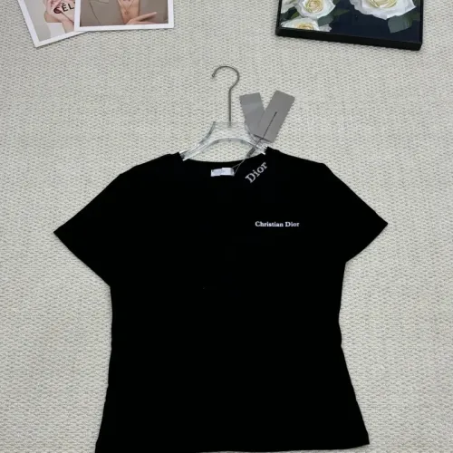 Wholesale Christian Dior T-Shirts Short Sleeved For Women #1454520 $52.00 USD, Wholesale Quality Replica Christian Dior T-Shirts