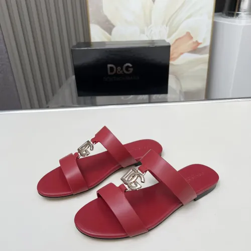 Wholesale Dolce &amp; Gabbana D&amp;G Slippers For Women #1454527 $85.00 USD, Wholesale Quality Replica Dolce &amp; Gabbana D&amp;G Slippers