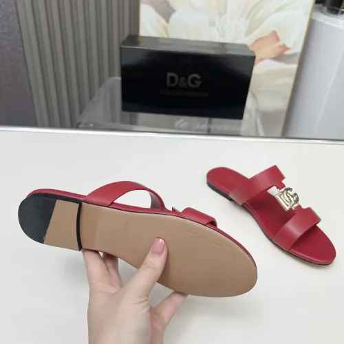 Replica Dolce & Gabbana D&G Slippers For Women #1454527 $85.00 USD for Wholesale