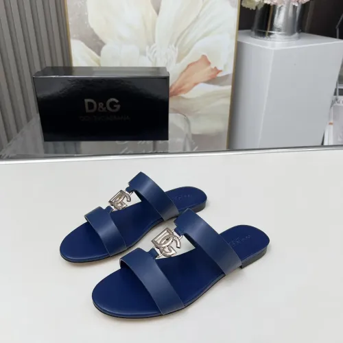 Wholesale Dolce &amp; Gabbana D&amp;G Slippers For Women #1454531 $85.00 USD, Wholesale Quality Replica Dolce &amp; Gabbana D&amp;G Slippers