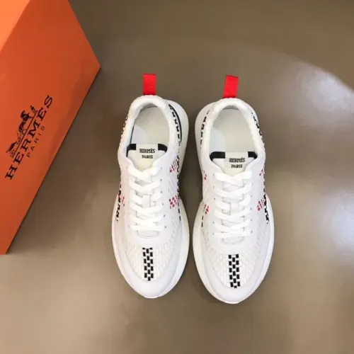 Replica Hermes Casual Shoes For Men #1454569 $92.00 USD for Wholesale