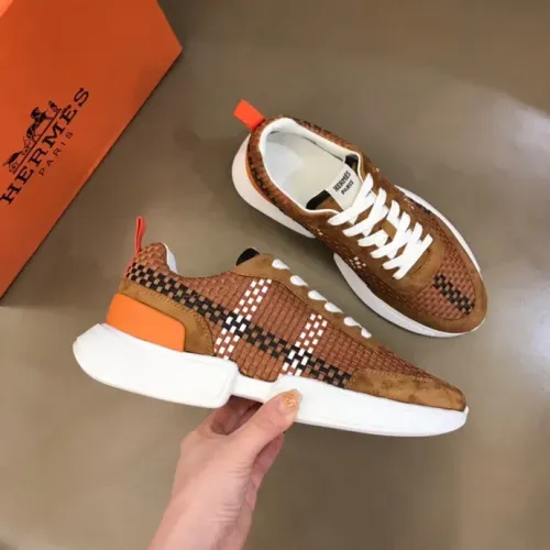 Replica Hermes Casual Shoes For Men #1454570 $92.00 USD for Wholesale