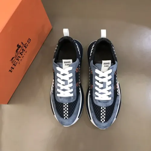 Replica Hermes Casual Shoes For Men #1454571 $92.00 USD for Wholesale