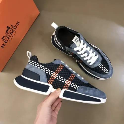 Replica Hermes Casual Shoes For Men #1454571 $92.00 USD for Wholesale