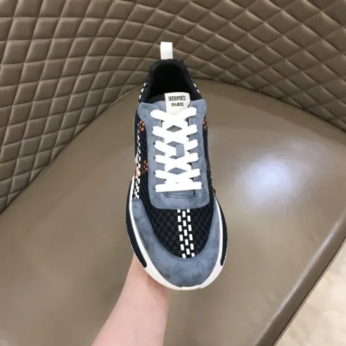 Replica Hermes Casual Shoes For Men #1454571 $92.00 USD for Wholesale