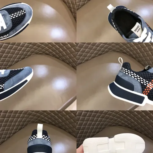 Replica Hermes Casual Shoes For Men #1454571 $92.00 USD for Wholesale