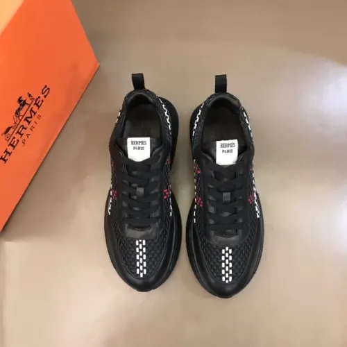 Replica Hermes Casual Shoes For Men #1454572 $92.00 USD for Wholesale