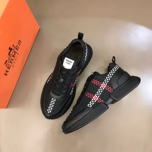 Replica Hermes Casual Shoes For Men #1454572 $92.00 USD for Wholesale
