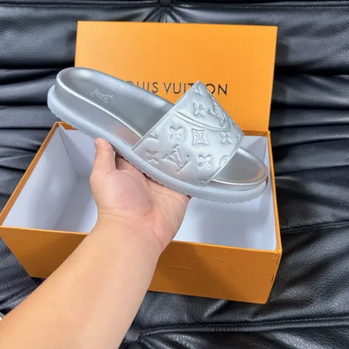 Replica Louis Vuitton Slippers For Men #1454577 $56.00 USD for Wholesale