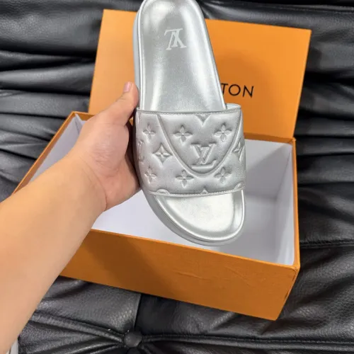 Replica Louis Vuitton Slippers For Men #1454577 $56.00 USD for Wholesale