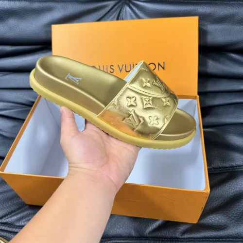 Replica Louis Vuitton Slippers For Men #1454578 $56.00 USD for Wholesale