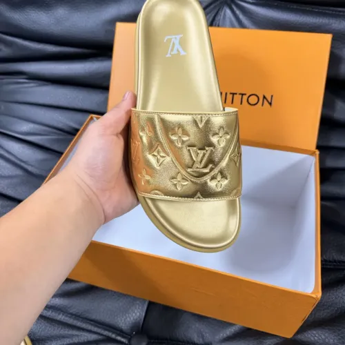 Replica Louis Vuitton Slippers For Men #1454578 $56.00 USD for Wholesale