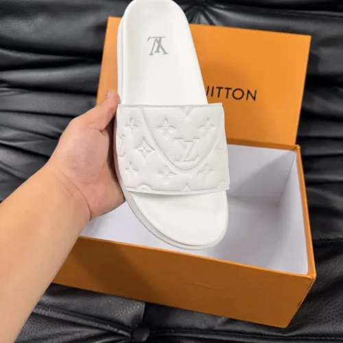 Replica Louis Vuitton Slippers For Men #1454579 $56.00 USD for Wholesale