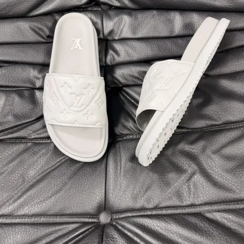 Replica Louis Vuitton Slippers For Men #1454580 $56.00 USD for Wholesale