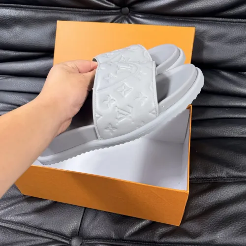 Replica Louis Vuitton Slippers For Men #1454580 $56.00 USD for Wholesale