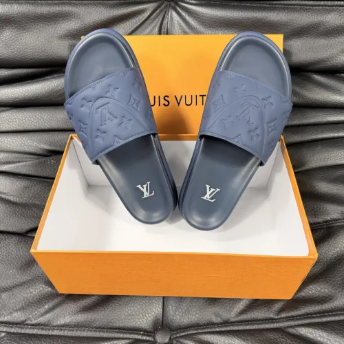 Replica Louis Vuitton Slippers For Men #1454582 $56.00 USD for Wholesale