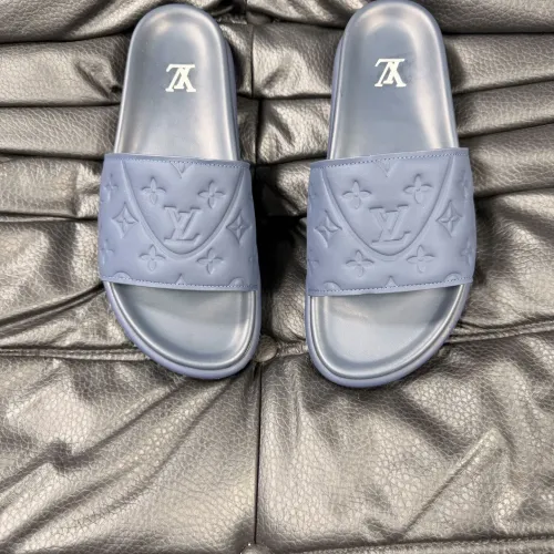 Replica Louis Vuitton Slippers For Men #1454582 $56.00 USD for Wholesale