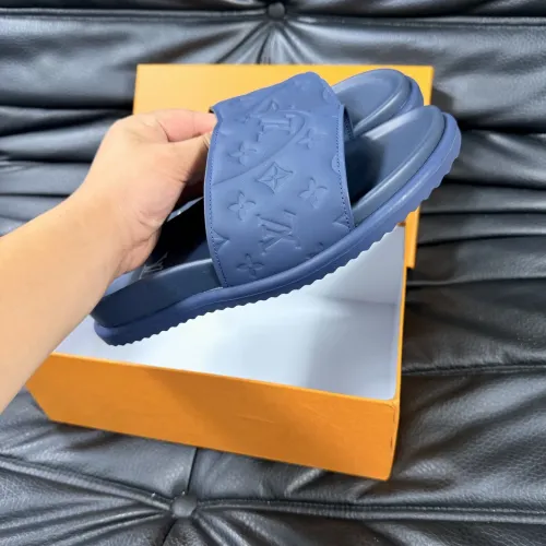 Replica Louis Vuitton Slippers For Men #1454582 $56.00 USD for Wholesale