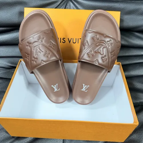 Replica Louis Vuitton Slippers For Men #1454583 $56.00 USD for Wholesale