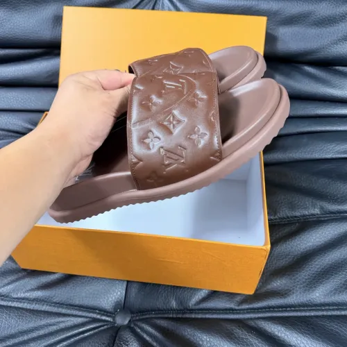 Replica Louis Vuitton Slippers For Men #1454583 $56.00 USD for Wholesale