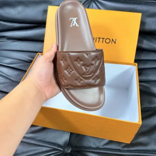 Replica Louis Vuitton Slippers For Men #1454583 $56.00 USD for Wholesale