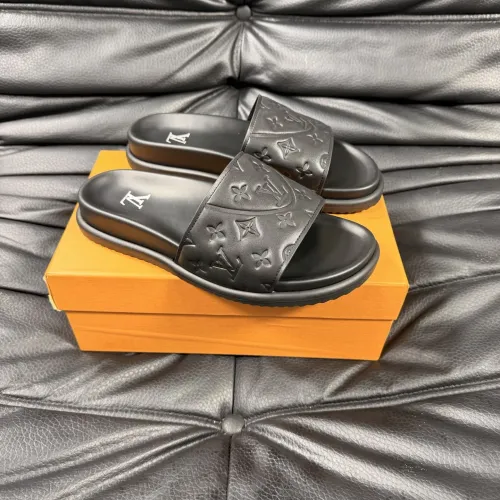 Wholesale Louis Vuitton Slippers For Men #1454584 $56.00 USD, Wholesale Quality Replica Louis Vuitton Slippers