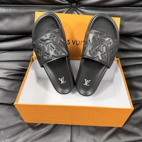 Replica Louis Vuitton Slippers For Men #1454584 $56.00 USD for Wholesale