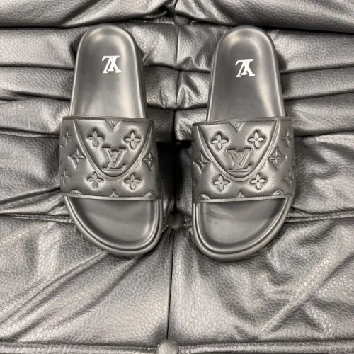 Replica Louis Vuitton Slippers For Men #1454584 $56.00 USD for Wholesale