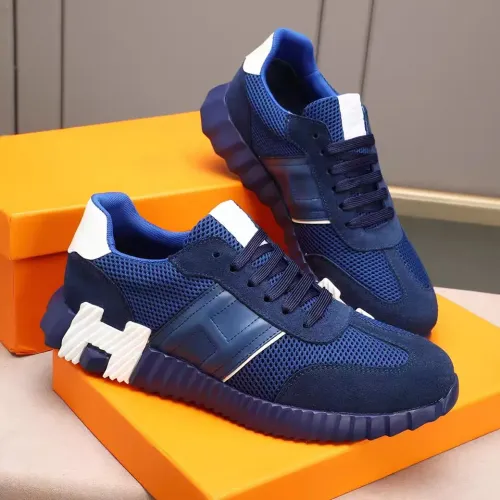 Replica Hermes Casual Shoes For Men #1454587 $82.00 USD for Wholesale