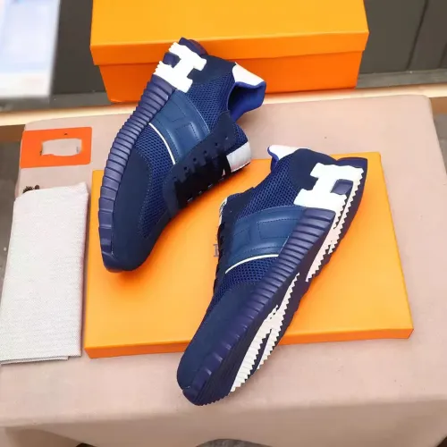 Replica Hermes Casual Shoes For Men #1454587 $82.00 USD for Wholesale