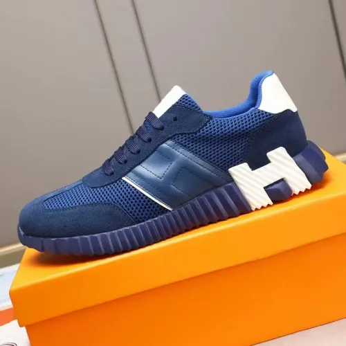 Replica Hermes Casual Shoes For Men #1454587 $82.00 USD for Wholesale