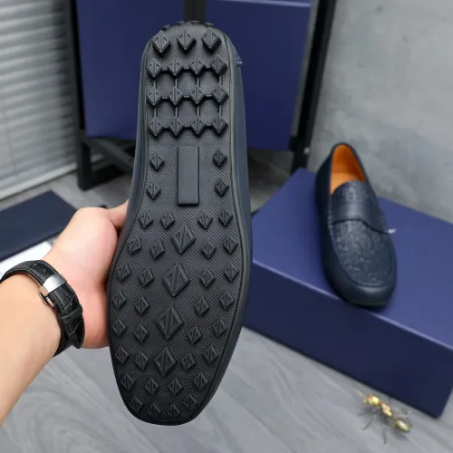 Replica Christian Dior Leather Shoes For Men #1454612 $100.00 USD for Wholesale
