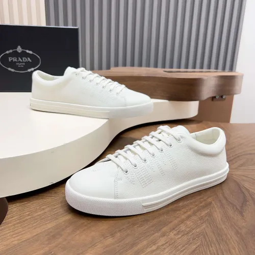 Wholesale Prada Casual Shoes For Men #1454629 $118.00 USD, Wholesale Quality Replica Prada Casual Shoes