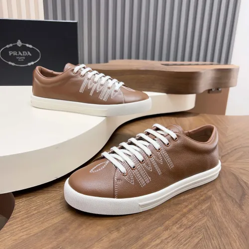 Wholesale Prada Casual Shoes For Men #1454631 $118.00 USD, Wholesale Quality Replica Prada Casual Shoes