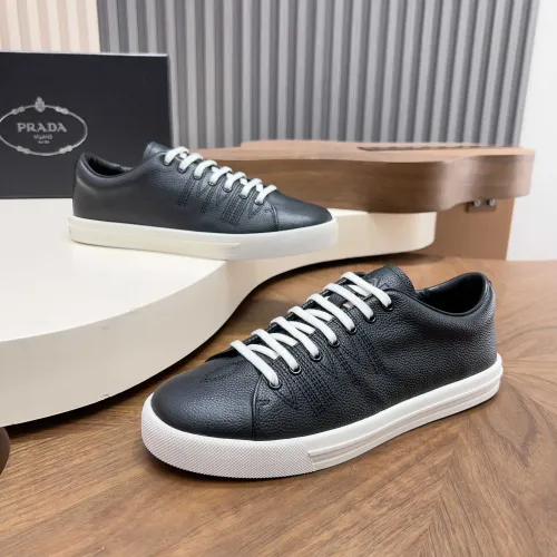 Wholesale Prada Casual Shoes For Men #1454632 $118.00 USD, Wholesale Quality Replica Prada Casual Shoes