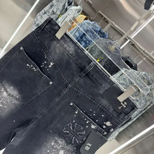 Replica Chrome Hearts Jeans For Men #1454636 $48.00 USD for Wholesale