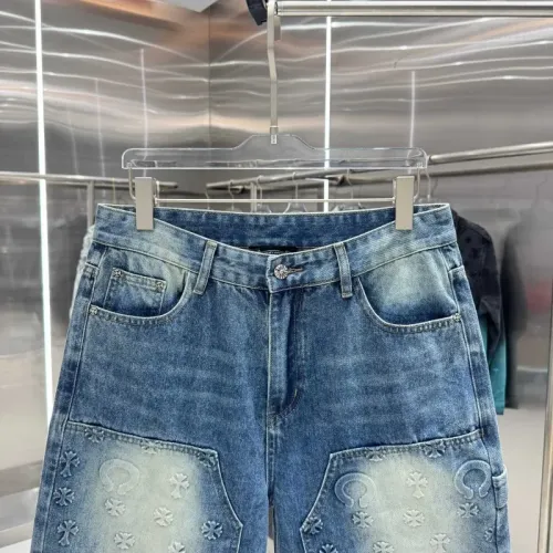 Replica Chrome Hearts Jeans For Men #1454639 $48.00 USD for Wholesale