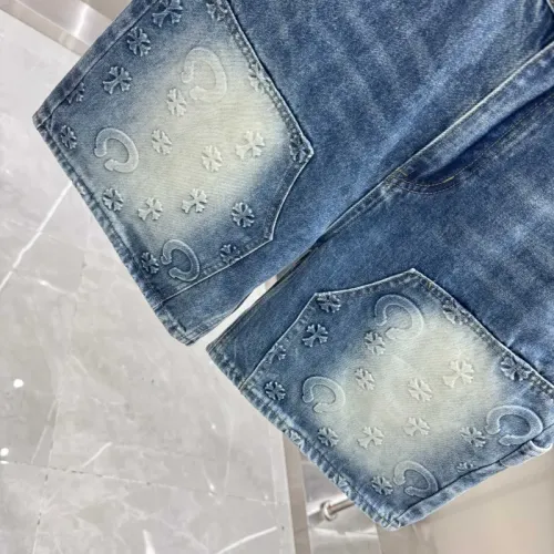 Replica Chrome Hearts Jeans For Men #1454639 $48.00 USD for Wholesale
